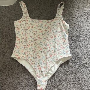 Floral Print Bodysuit
